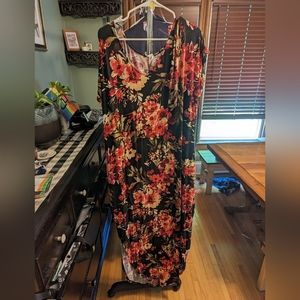 CY Floral Maxi Dress 2X